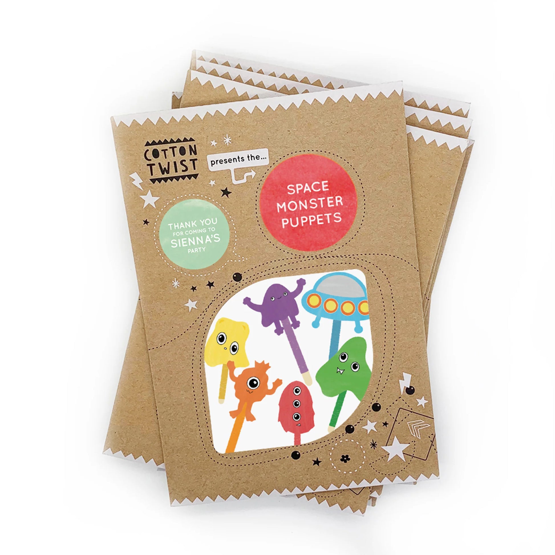 Make Your Own Space Monster Puppets - Anilas UK