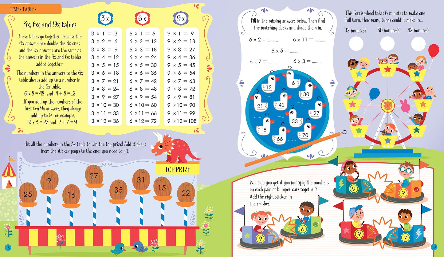 Multiplying and Dividing Activity Book - Anilas UK