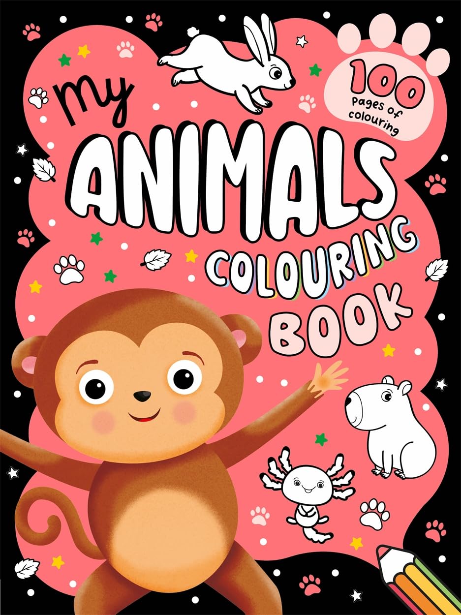 My Animals Colouring Book (100 pages) - Anilas UK