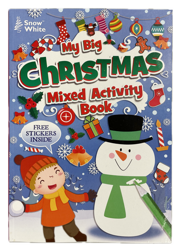 My Big Christmas Mixed Activity Book 2 - Anilas UK