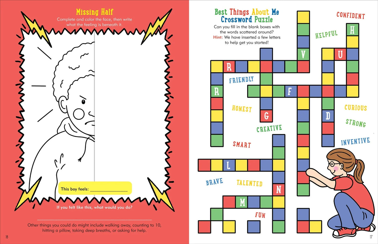 My Feeling and Emotions Activity Book - Anilas UK