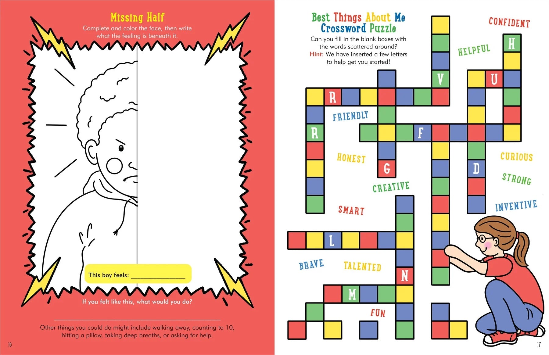My Feeling and Emotions Activity Book - Anilas UK