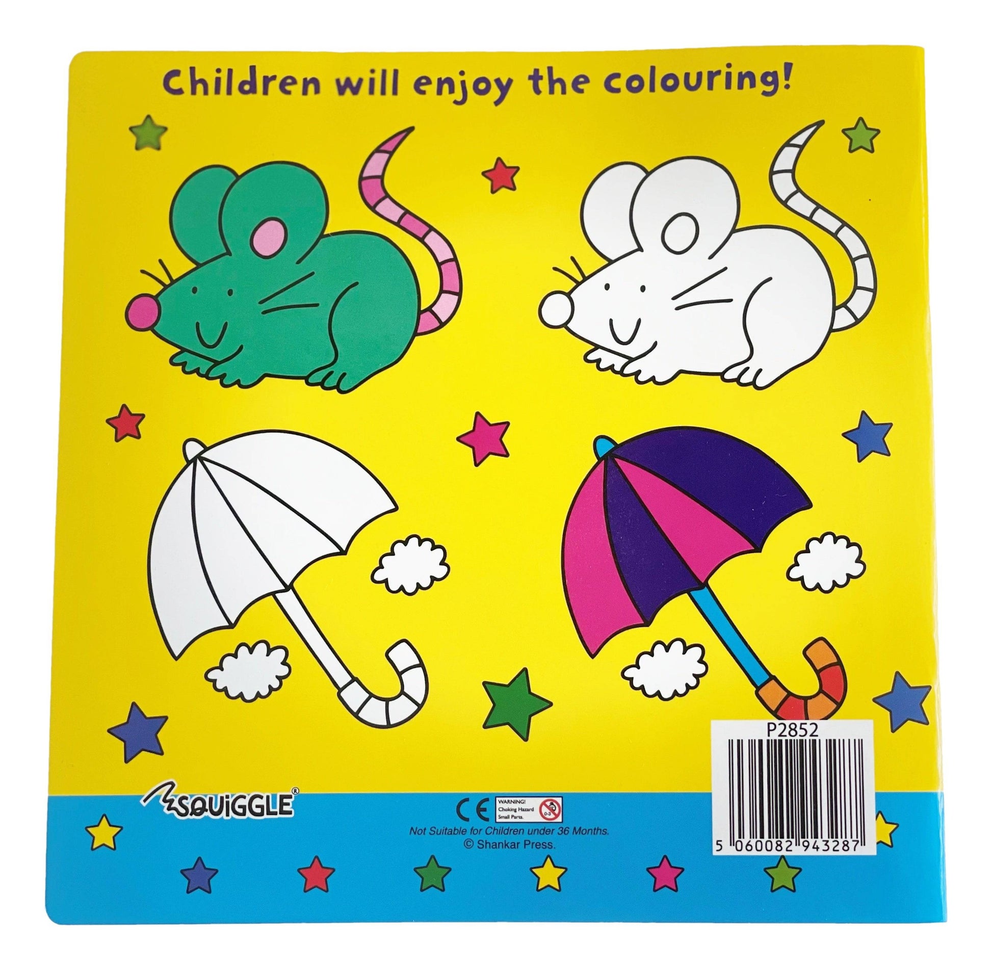 My First Colouring Books Set of 4 - Anilas UK