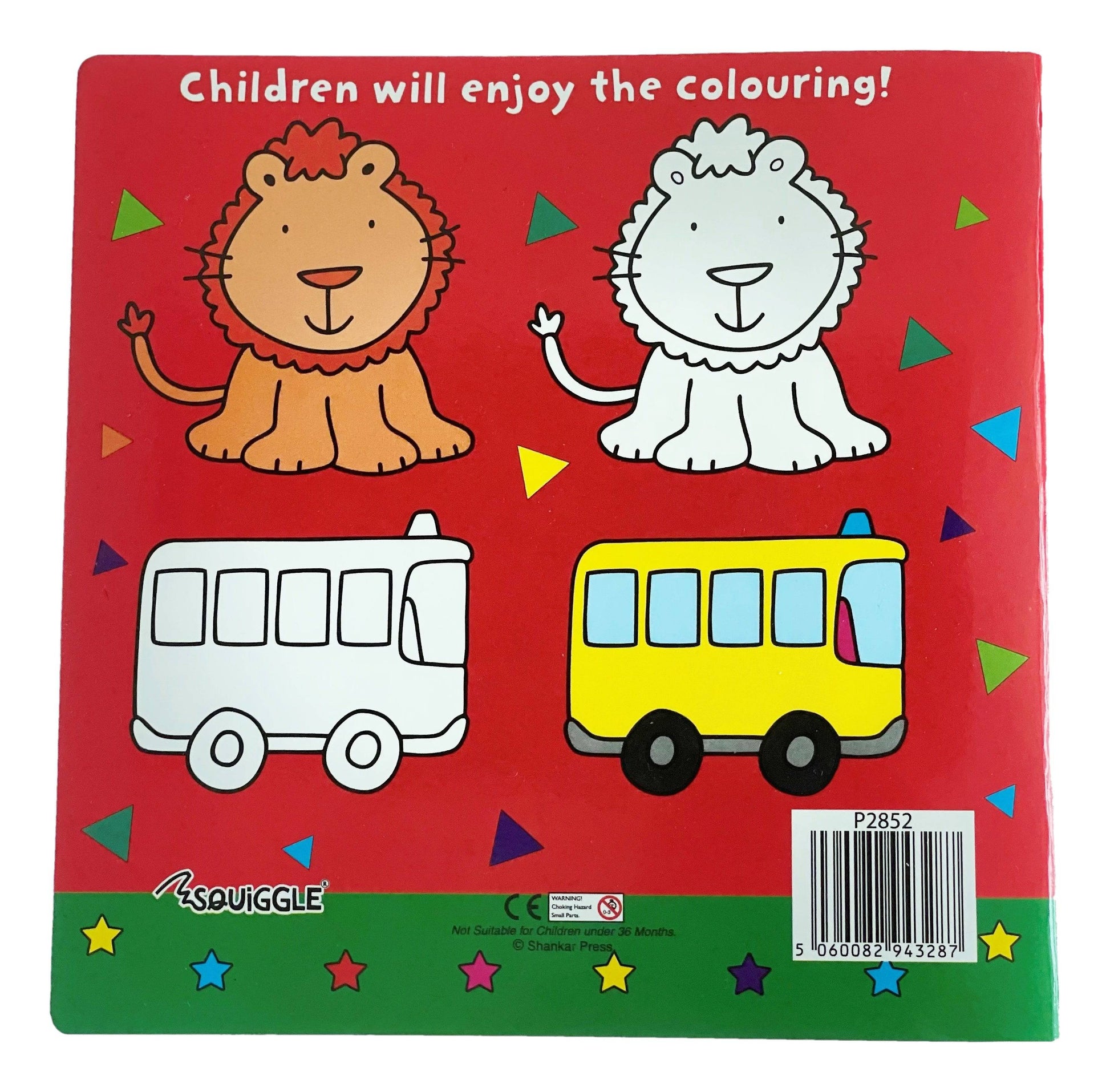 My First Colouring Books Set of 4 - Anilas UK
