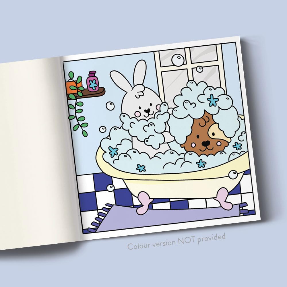 My Little Cosy Life Cuties Colouring Book - Anilas UK