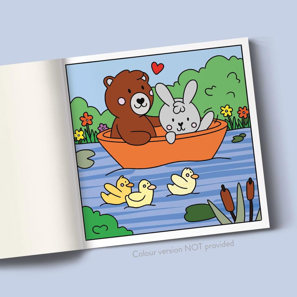 My Little Cosy Life Cuties Colouring Book - Anilas UK