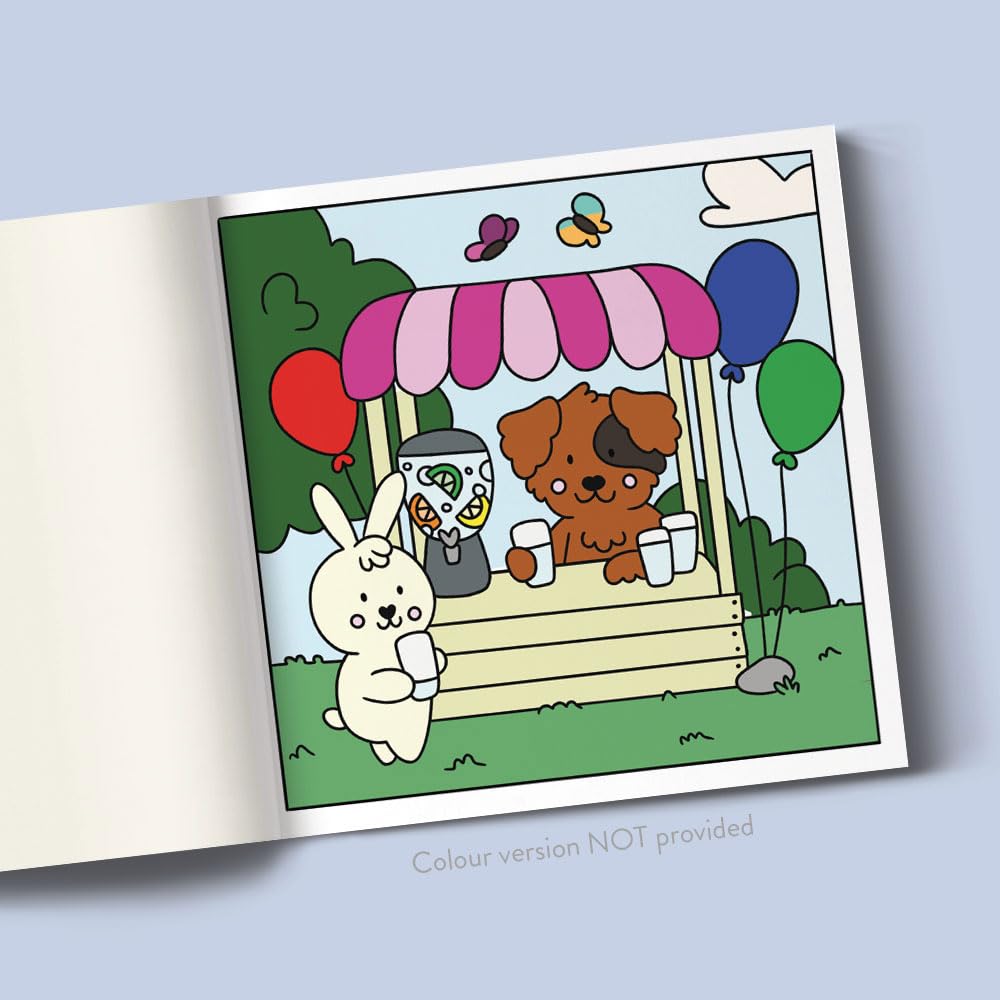 My Little Cosy Life Cuties Colouring Book - Anilas UK