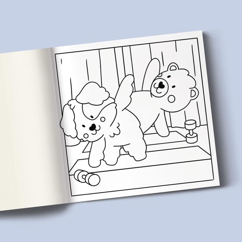 My Little Cosy Life Cuties Colouring Book - Anilas UK