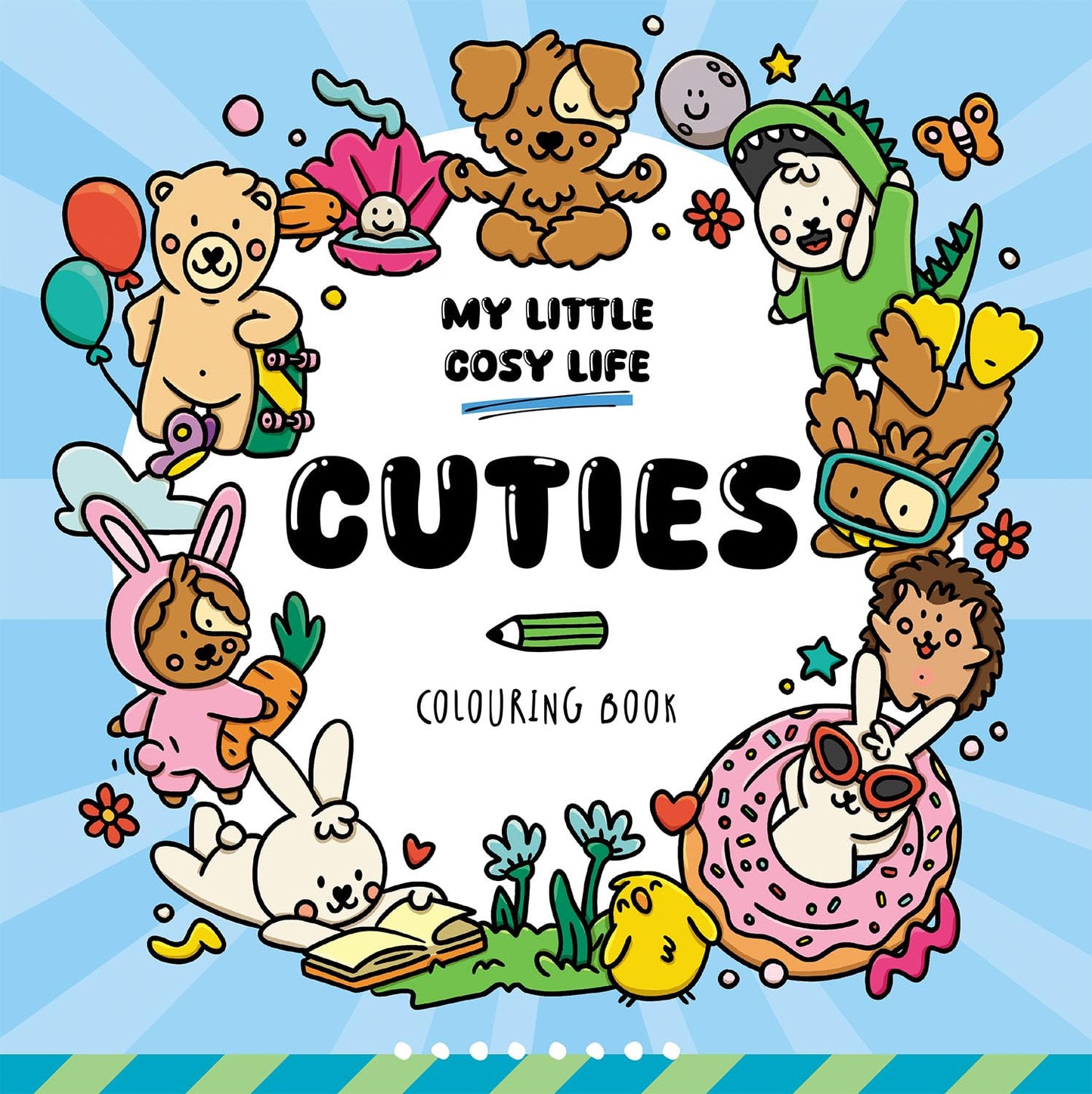 My Little Cosy Life Cuties Colouring Book - Anilas UK