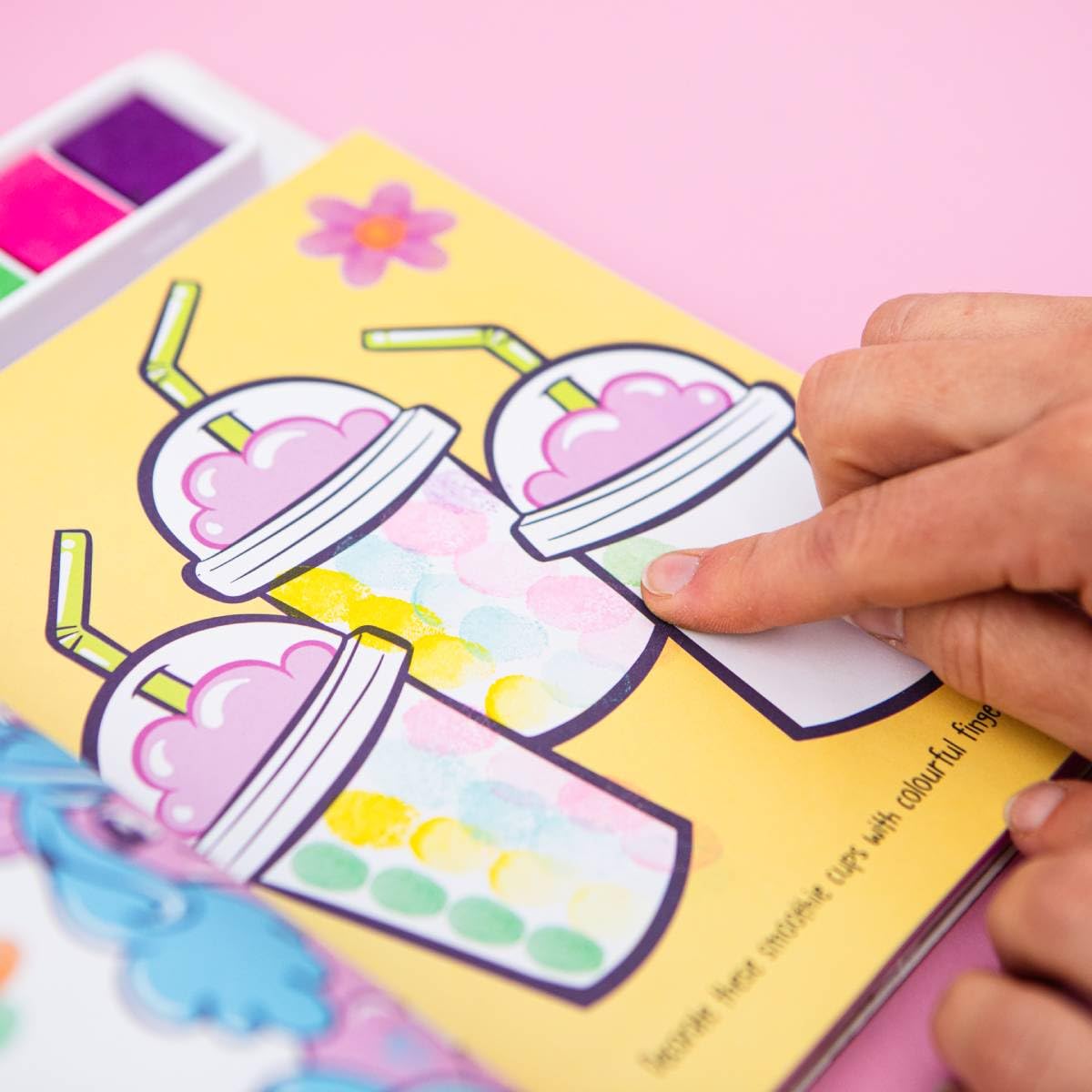 My Little Pony Finger Painting Book - Anilas UK