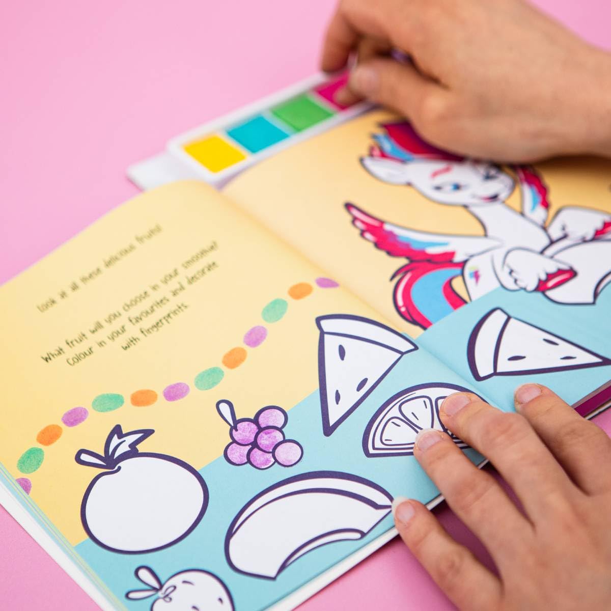 My Little Pony Finger Painting Book - Anilas UK