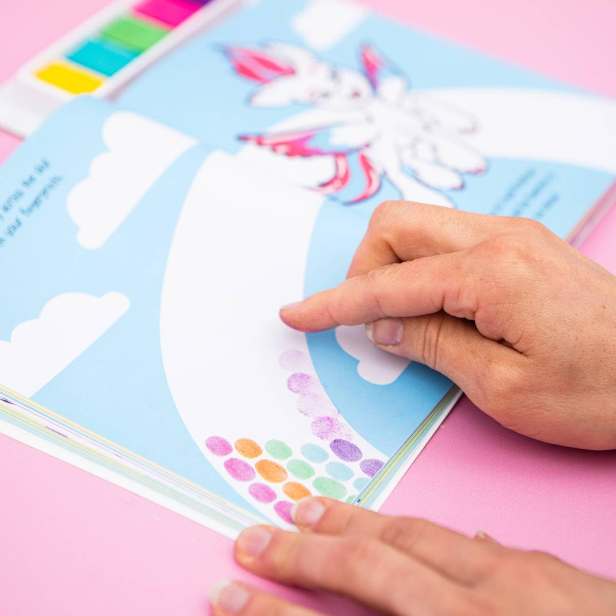 My Little Pony Finger Painting Book - Anilas UK