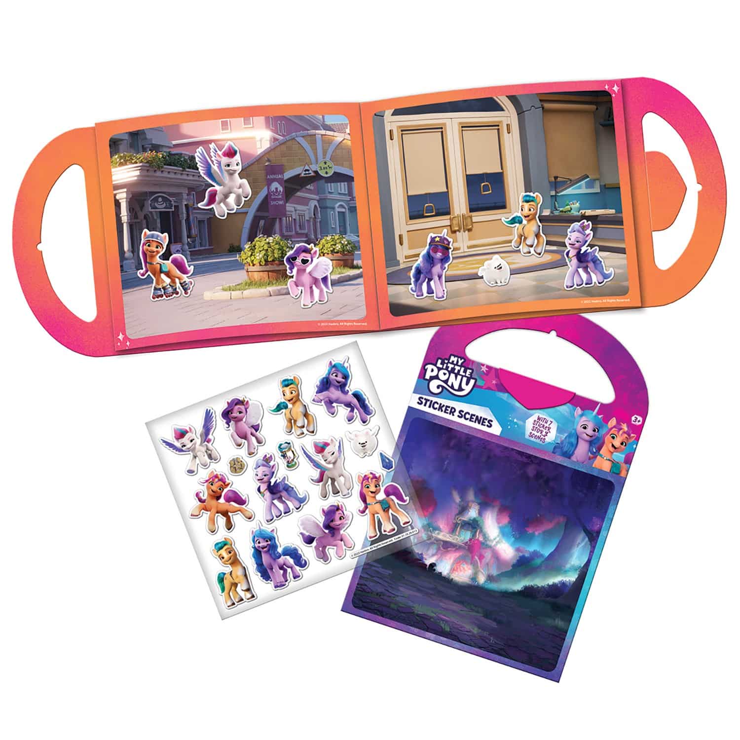My Little Pony Sticker Scene Activity Set - Anilas UK