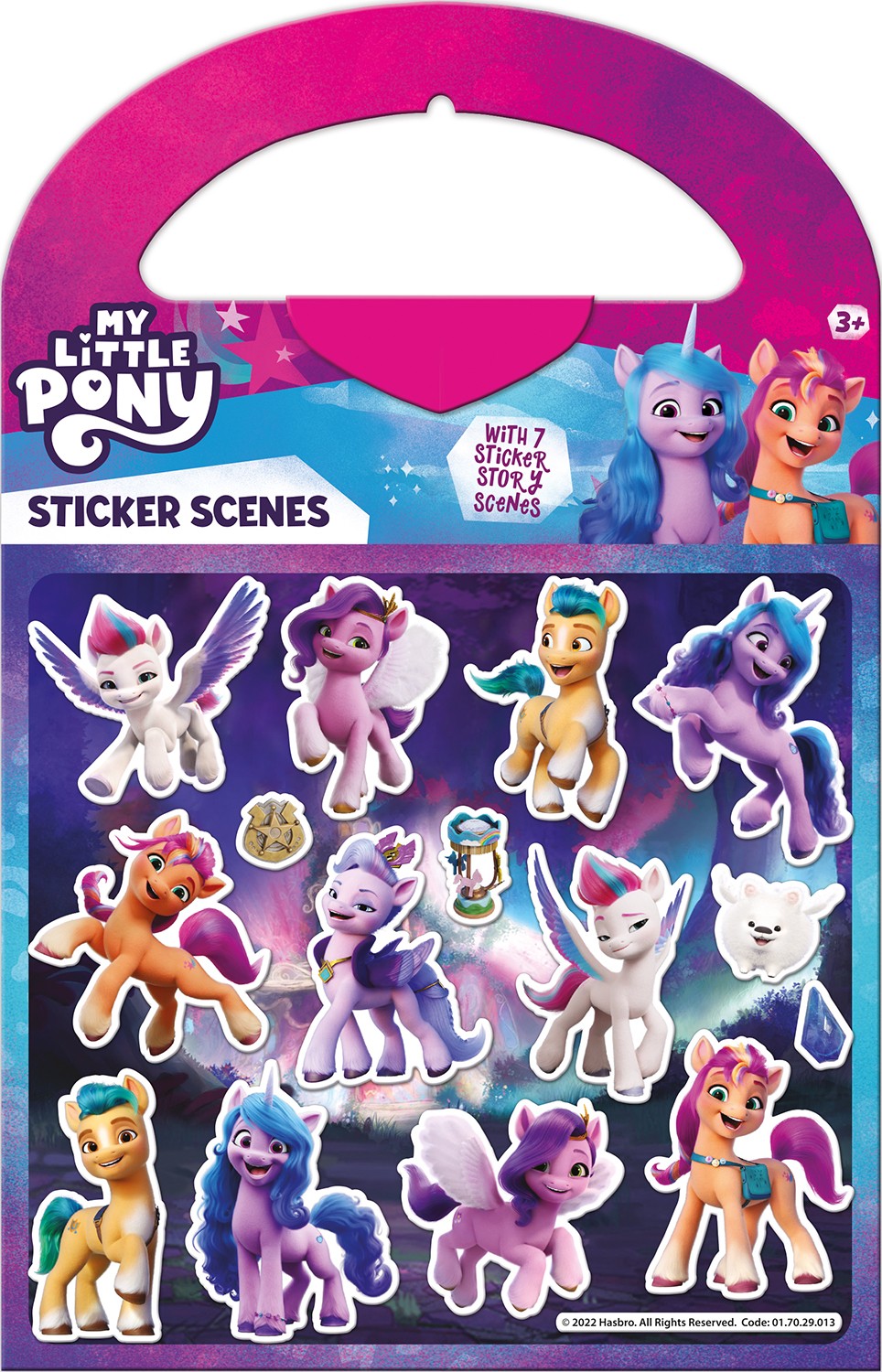 My Little Pony Sticker Scene Activity Set - Anilas UK