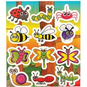 Insect Sticker Sheets - Anilas UK