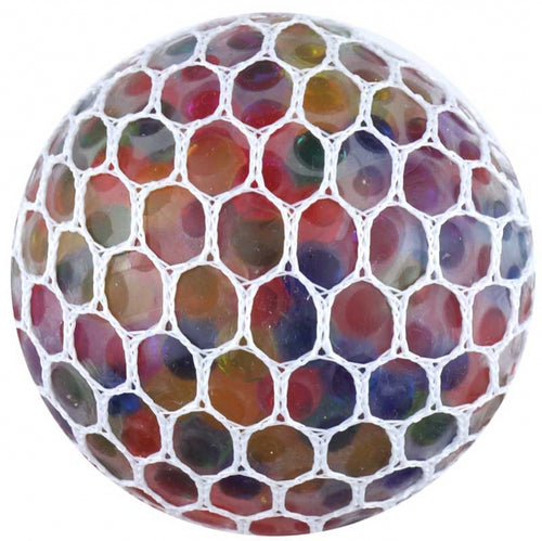 Mesh Squeeze Ball with Beads (7CM) - Anilas UK