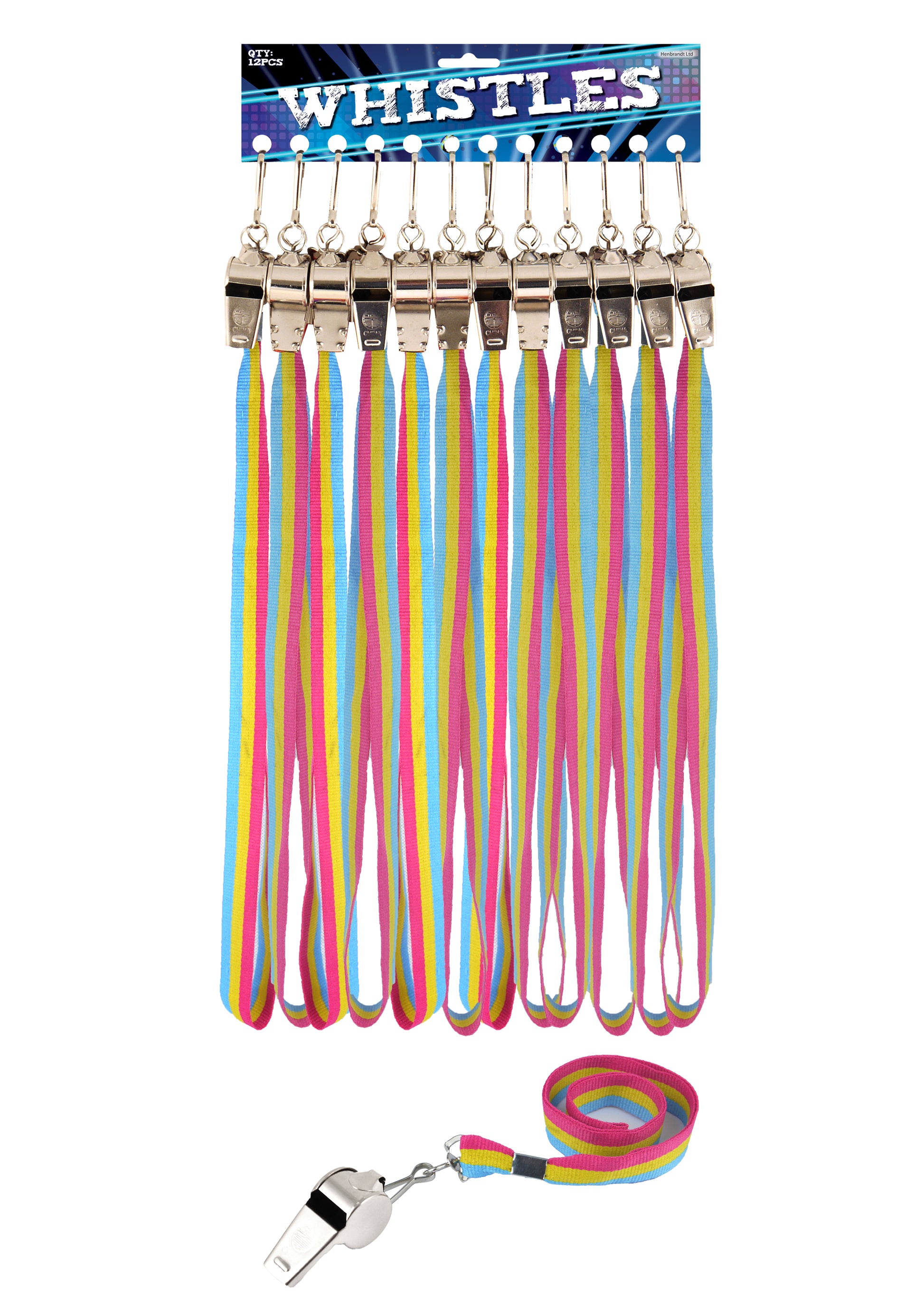 Pansexual Lanyard with Metal Whistle - Anilas UK