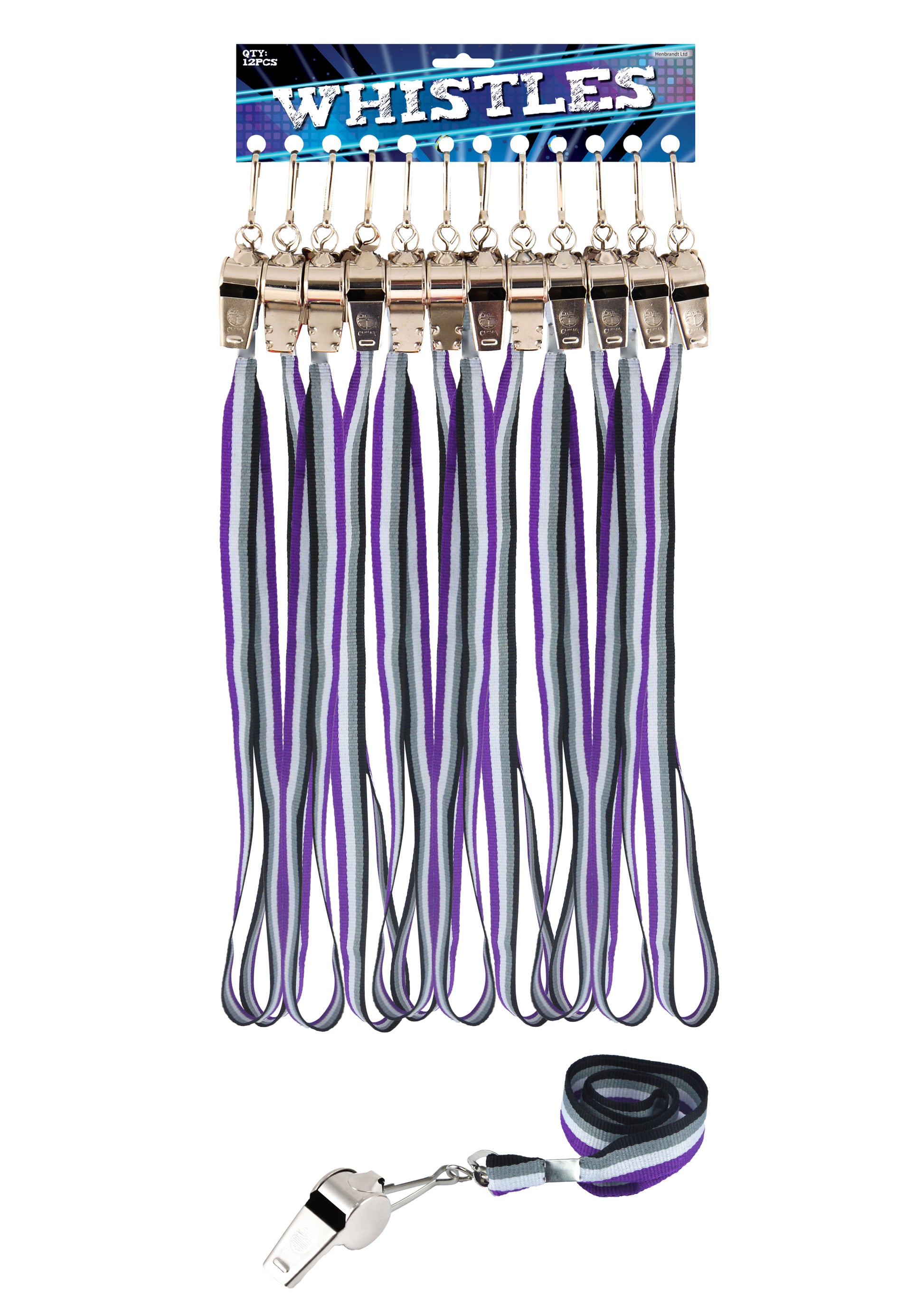 Asexual Lanyard with Metal Whistle - Anilas UK
