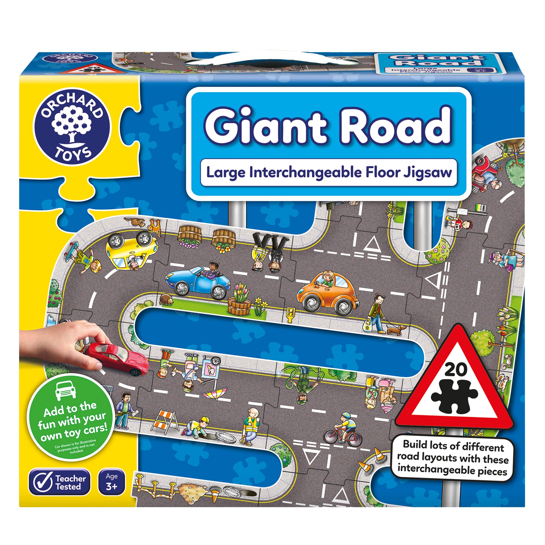Giant Road Jigsaw Puzzle - Anilas UK