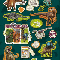 Dinosaur Reusable Foiled Stickers