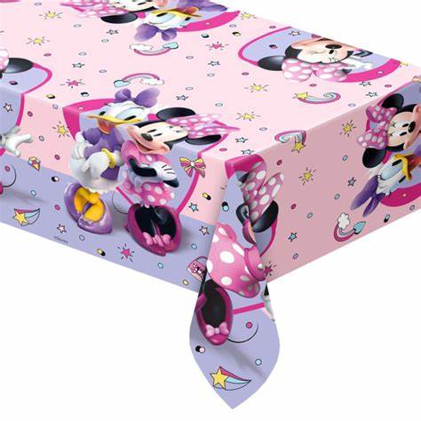 Minnie Mouse Junior Party Table Cover - Anilas UK