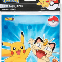 Pokemon Party Loot Bags 2 (Pack of 8)