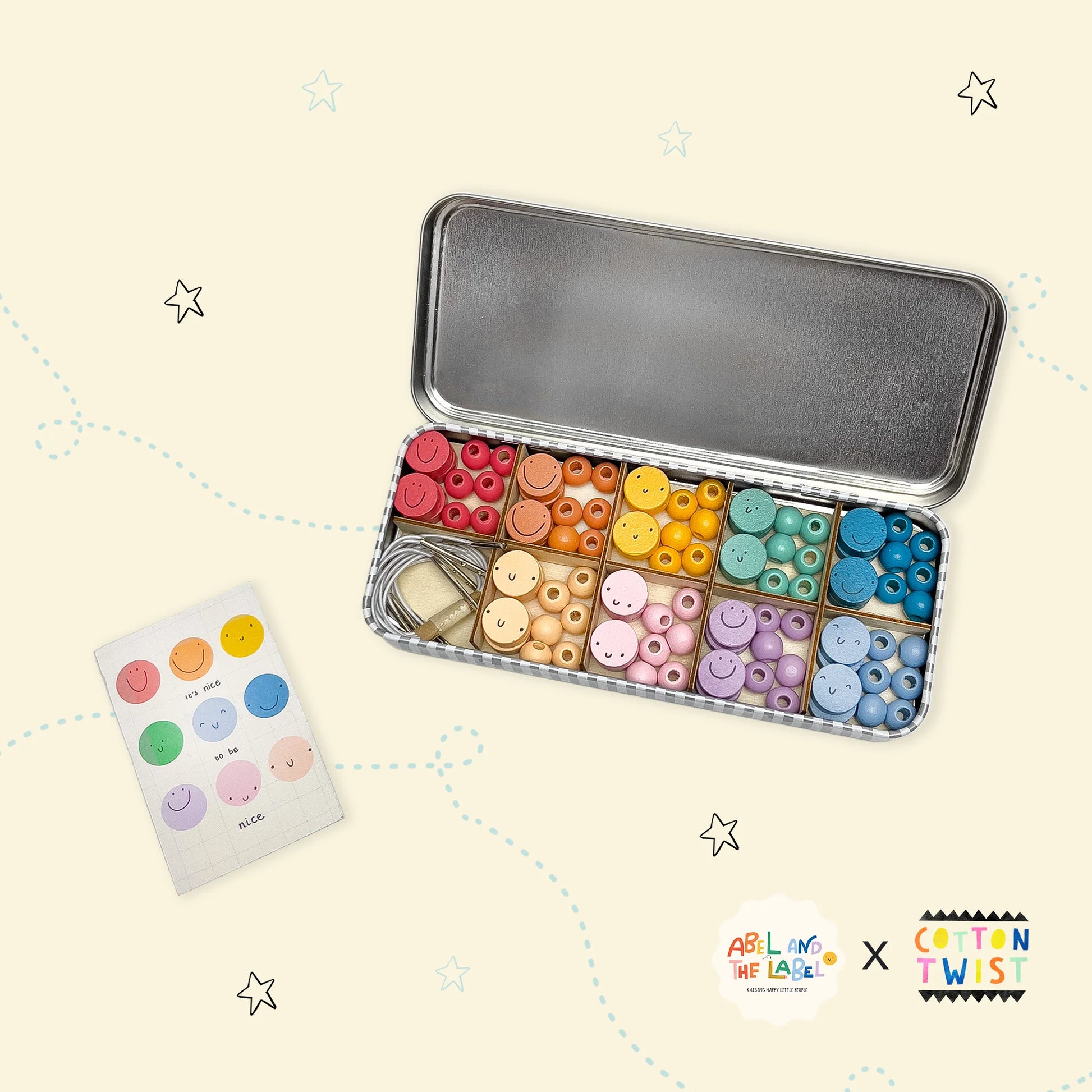 It's Nice To Be Nice Bracelet Beading Kit - Anilas UK