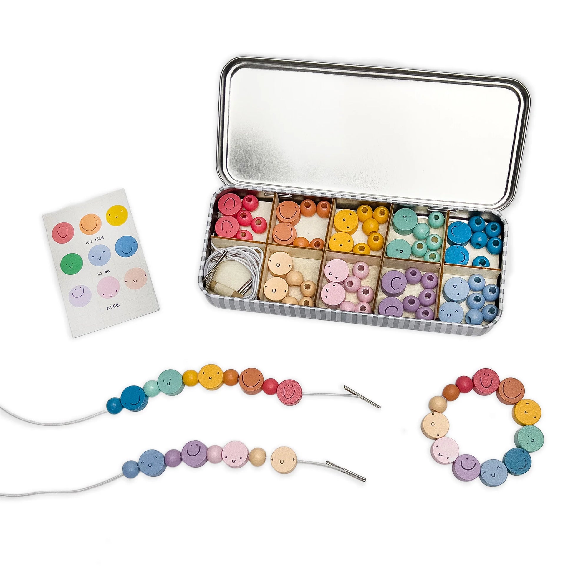 It's Nice To Be Nice Bracelet Beading Kit - Anilas UK