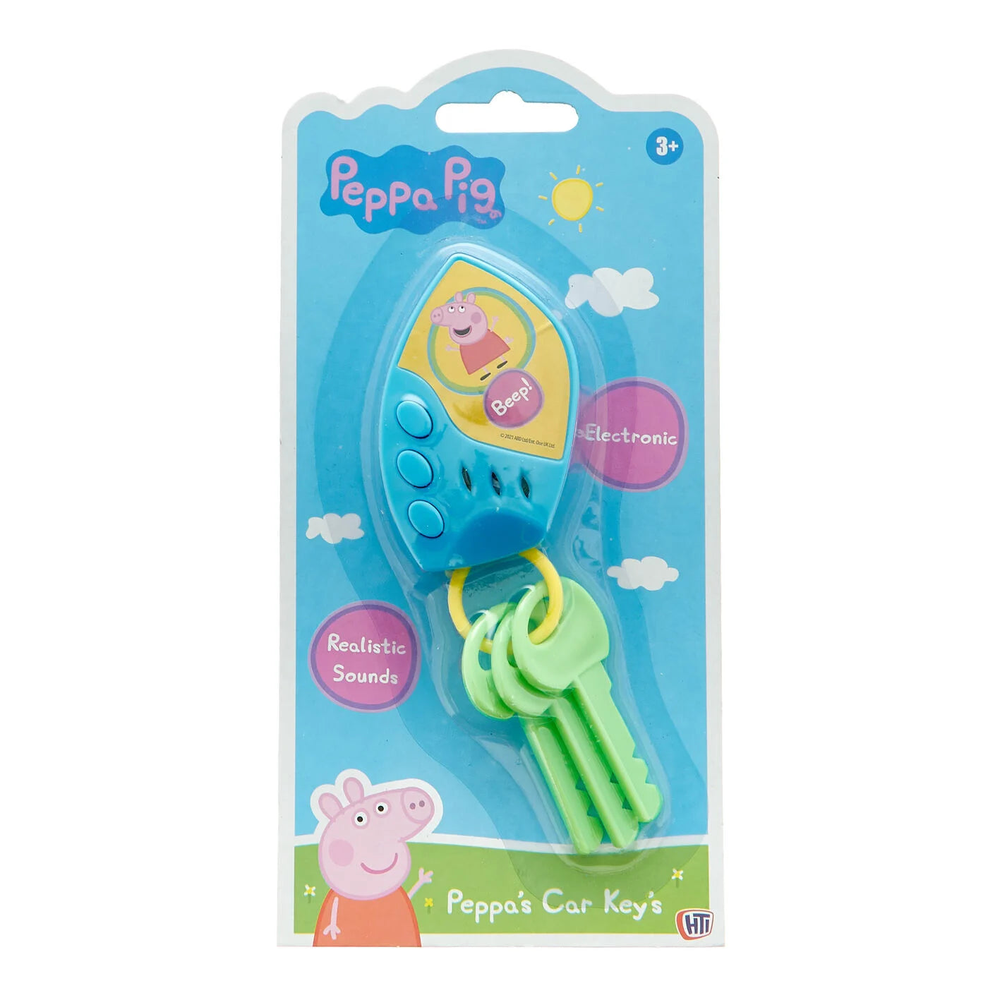 Peppa Pig Car Keys Interactive Toy - Anilas UK