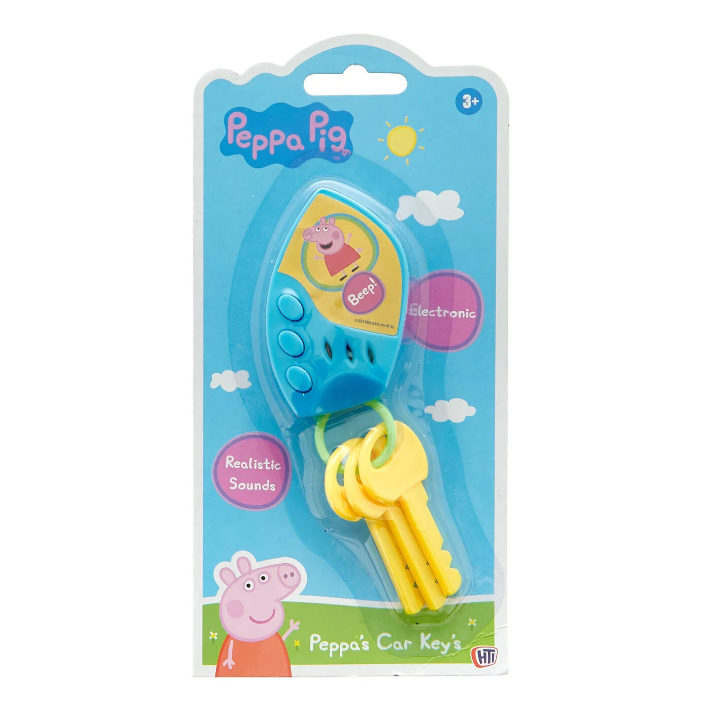 Peppa Pig Car Keys Interactive Toy - Anilas UK
