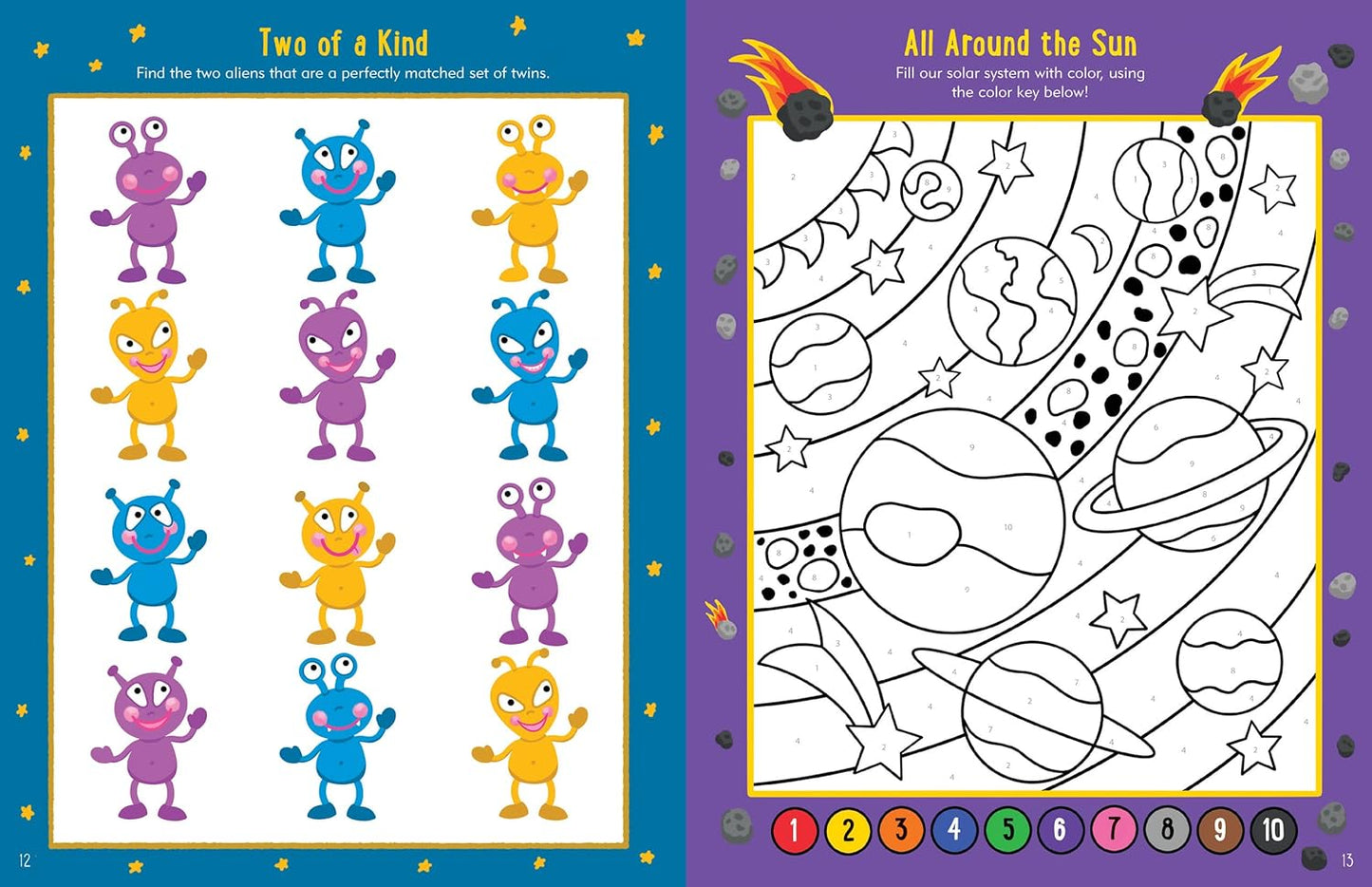 Outer Space Activity Book - Anilas UK