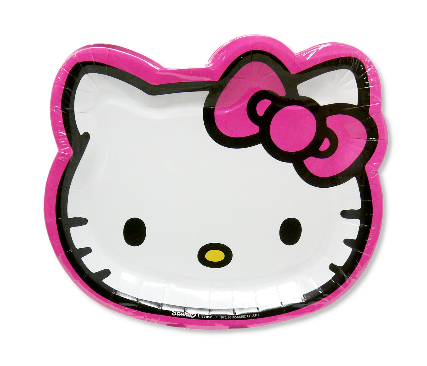 Hello Kitty Shaped Paper Plates - 23 x 18 cm (Pack of 8) - Anilas UK