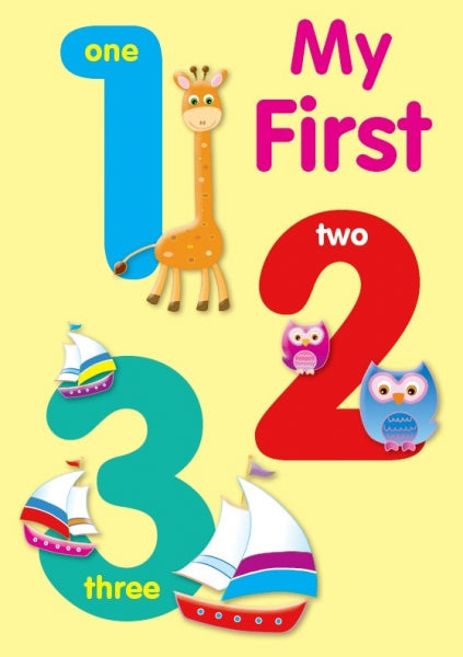 My First 123 Babies Padded Board Book
