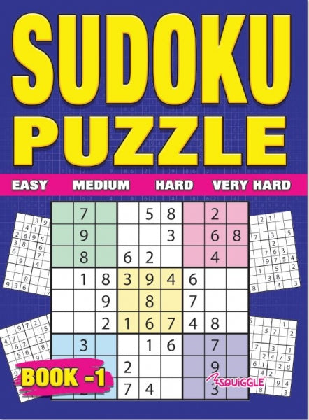 Sudoku Puzzle Book - Anilas UK