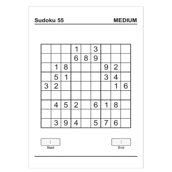 Sudoku Puzzle Book - Anilas UK