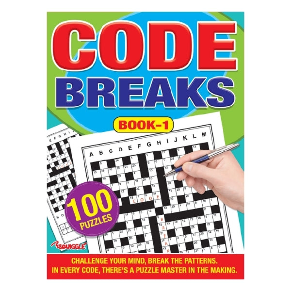 Code Break Puzzle Book - Anilas UK
