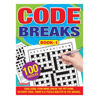 
              Code Break Puzzle Book
            