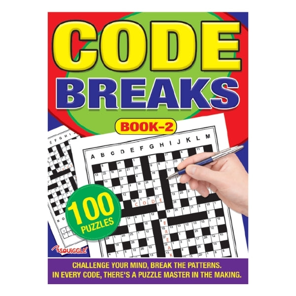 Code Break Puzzle Book - Anilas UK