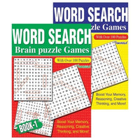 
              Wordsearch Brain Puzzle Games Book 1
            