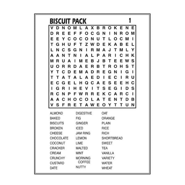Wordsearch Brain Puzzle Games Book 2 - Anilas UK
