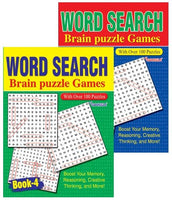 
              Wordsearch Brain Puzzle Games Book 2
            