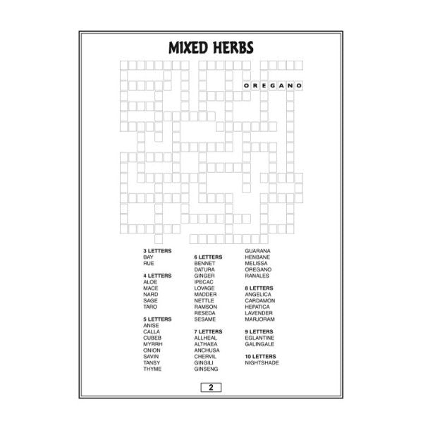 Criss Cross Puzzles Book - Anilas UK