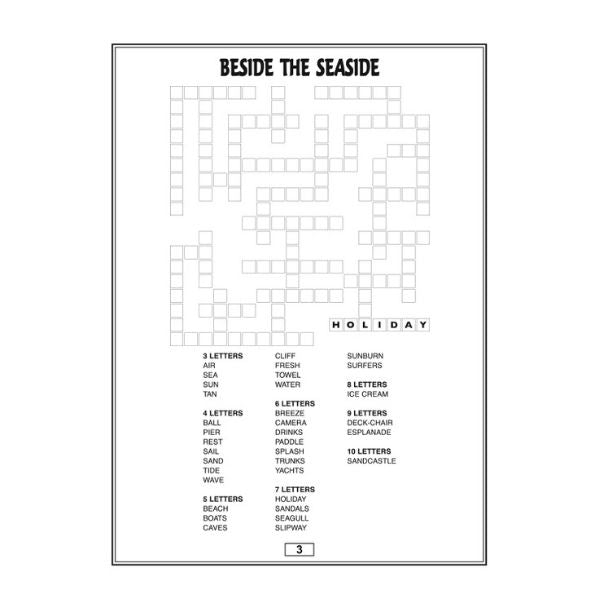 Criss Cross Puzzles Book - Anilas UK