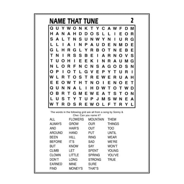 Mega Large Print Wordsearch Puzzle Book 5 - Anilas UK