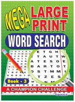 
              Mega Large Print Wordsearch Puzzle Book 5
            