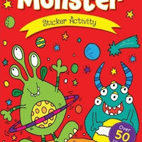 Monster & Alien Colouring & Sticker Activity - Anilas UK