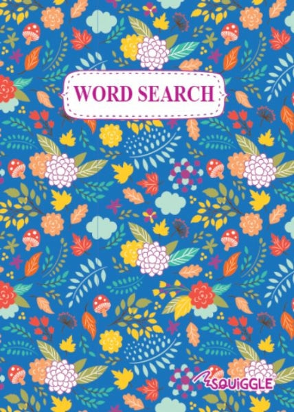 Floral Word Search Book - Anilas UK