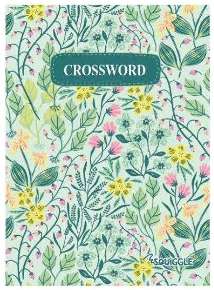 Floral Cross Word Book - Anilas UK