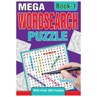 
              Mega Wordsearch A5 Puzzle  Book 1 or 2
            