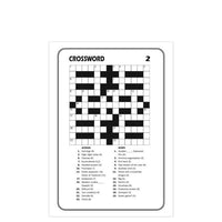 
              Mega Crossword A5 Puzzles Book
            